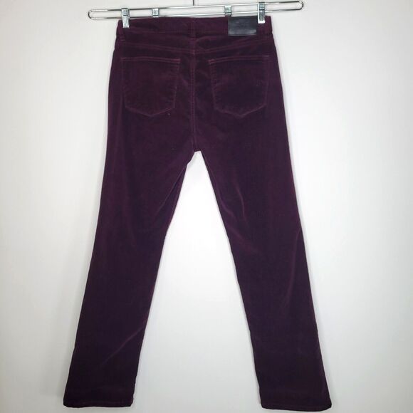 LRL RALPH LAUREN Purple Corduroy Size 10 Classic Straight Narrow Wale - Picture 4 of 11